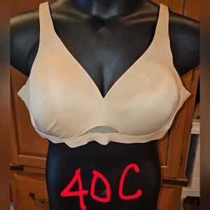 Seamless Tan Bra 40C